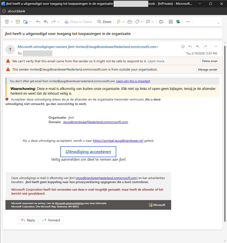 Afbeelding uitnodigingsmail